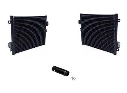 Kit condensatore climatizzatore ad alte prestazioni. Porsche 996 Turbo / GT2 / C4S / 997 / 987 Boxster Cayman - 99757391102, 99657311103, 99757391104, 99657311102 - 8394